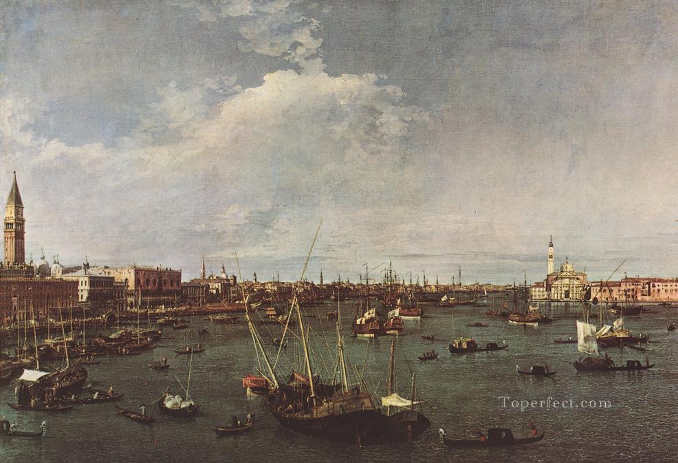 Bacino di San Marco St Marks Basin Canaletto Oil Paintings
